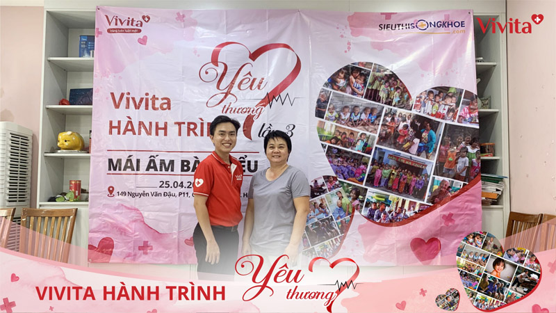 Vivita Hành Trình Yêu Thương Mùa 3 Ghé Thăm Mái Ấm Bà Chiểu 1