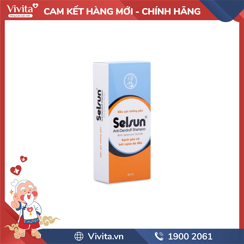 Dầu Gội Sạch gàu Selsun 50 ml 4