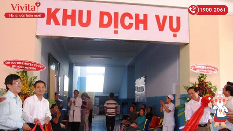 Khánh thành khu khám Dịch vụ tại bệnh viện