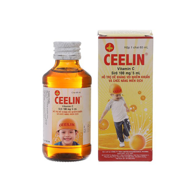 Thuốc Ceelin hỗ trợ điều trị viêm lợi cho trẻ em