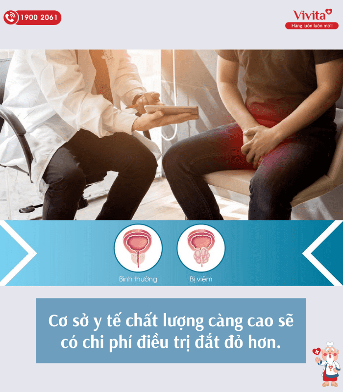 Chi phí điều trị cao khi lựa chọn dịch vụ chăm sóc sức khỏe chất lượng.