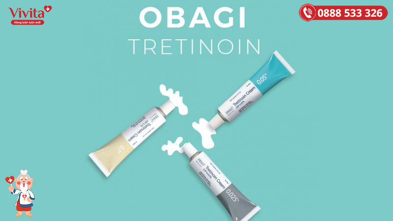 Tretinoin giúp trị mụn và chống lão hoá hiệu quả