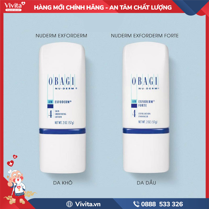 Kem Obagi Exfoderm/Obagi Exfoderm Forte tẩy tế bào chết