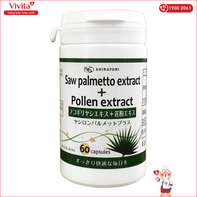 viên uống saw palmetto plus