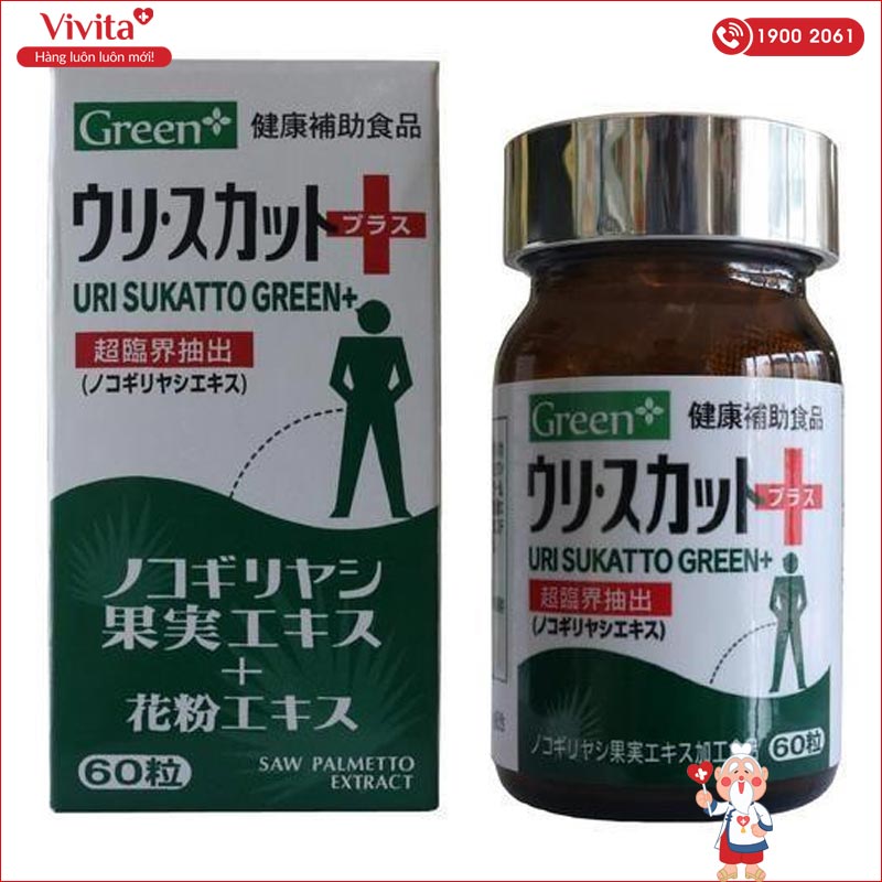 viên uống uri sukatto green