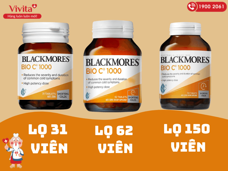 Viên uống bổ sung vitamin C Blackmores Bio C 1000mg được xem là một nguồn cung cấp vitamin C an toàn và đầy đủ cho cơ thể.