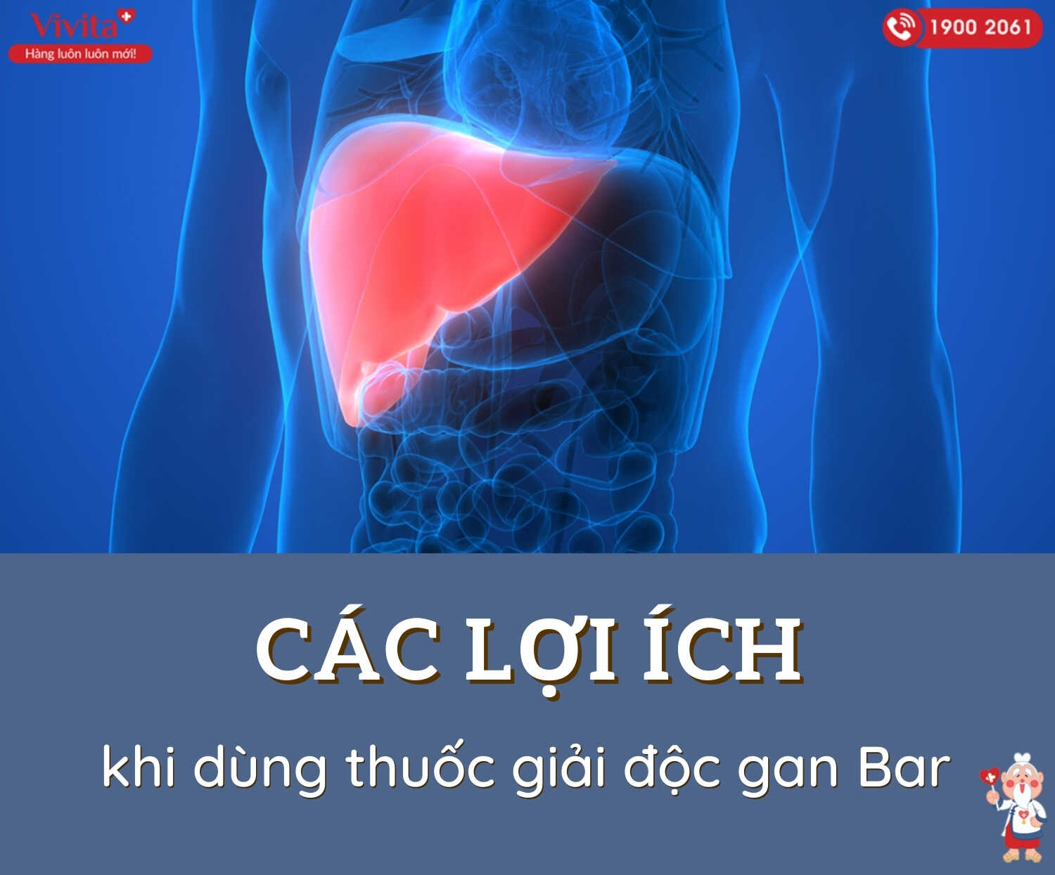 Thảo dược mát gan Bar với thành phần lành tính sẽ hỗ trợ một cách tốt nhất cho các chức năng của gan.