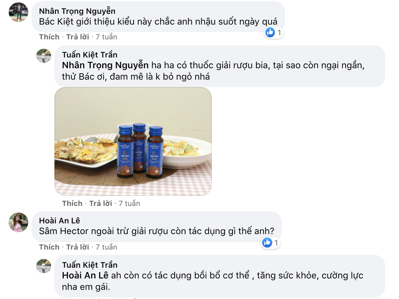 review nước đông trùng hạ thảo hector sâm