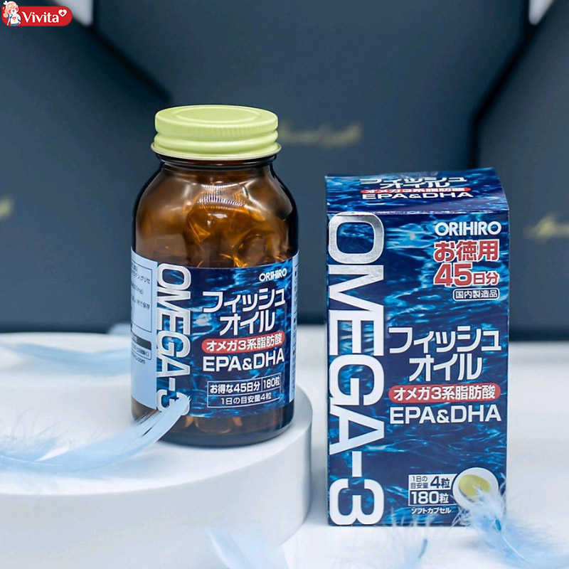 viên uống omega 3 epa dha orihiro