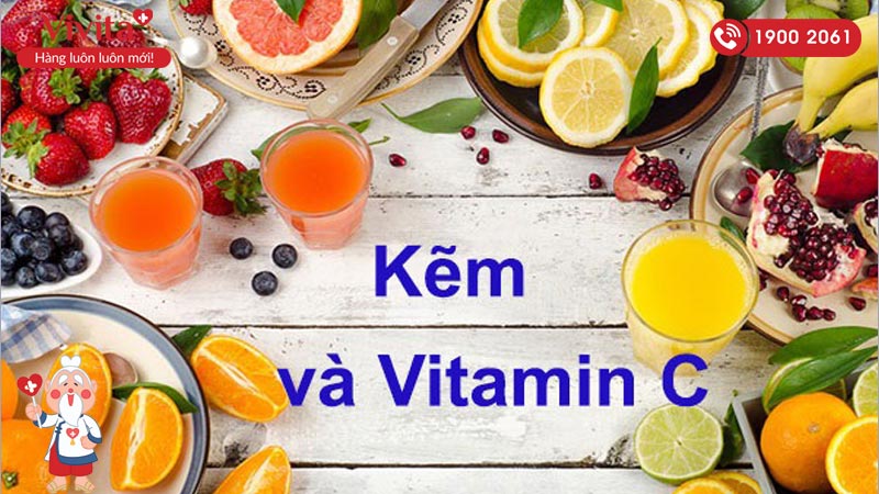 Có nên uống kẽm và vitamin cùng lúc?