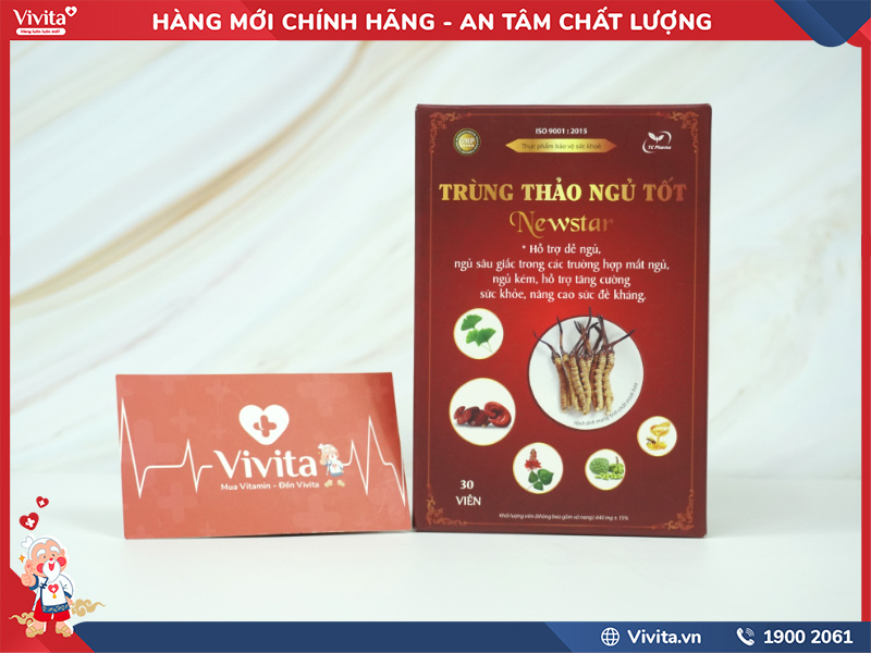 thành phần trùng thảo ngủ tốt newstar