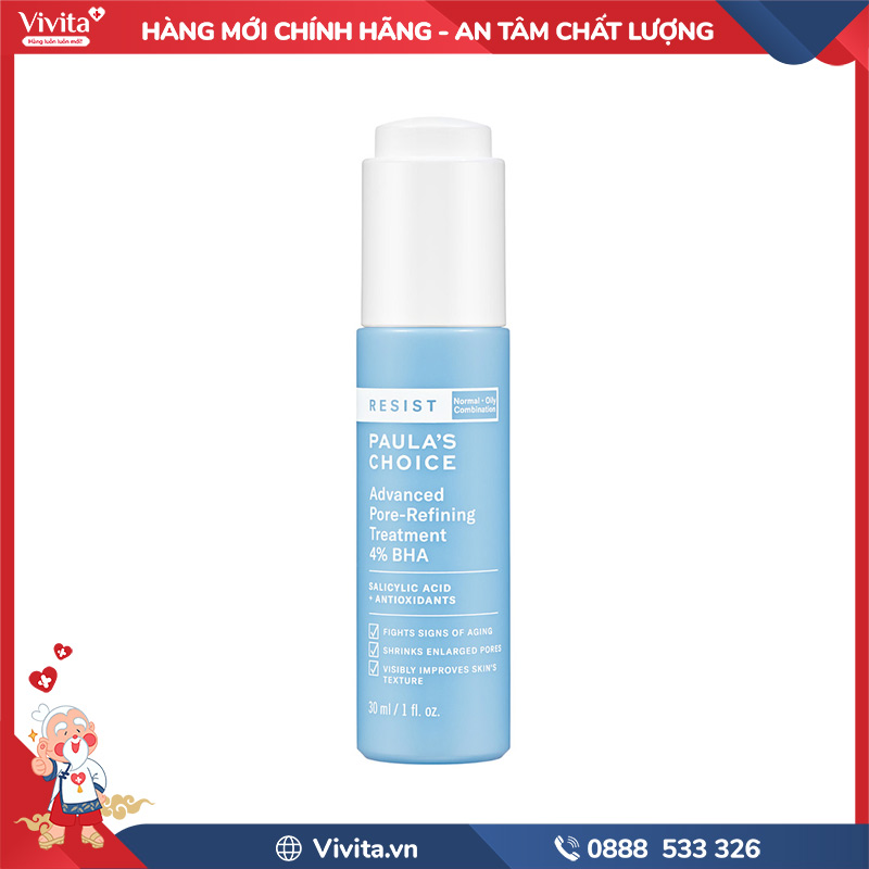 Resist Advanced Pore-Refining Treatment 4% BHA