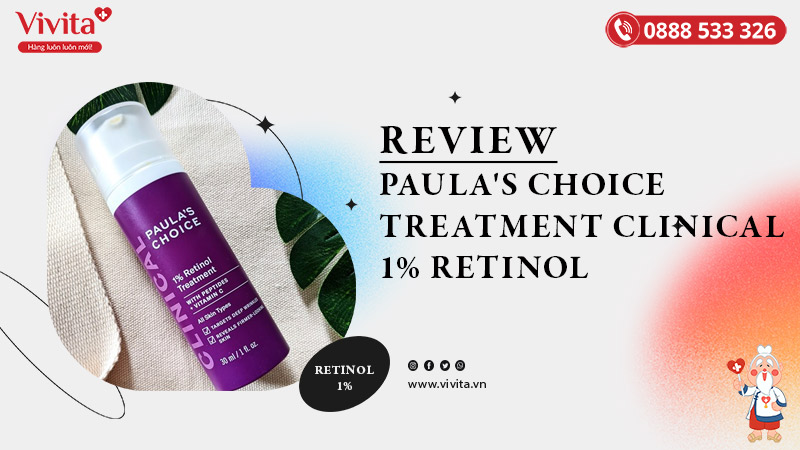 Review Paula's Choice Treatment Clinical 1% Retinol