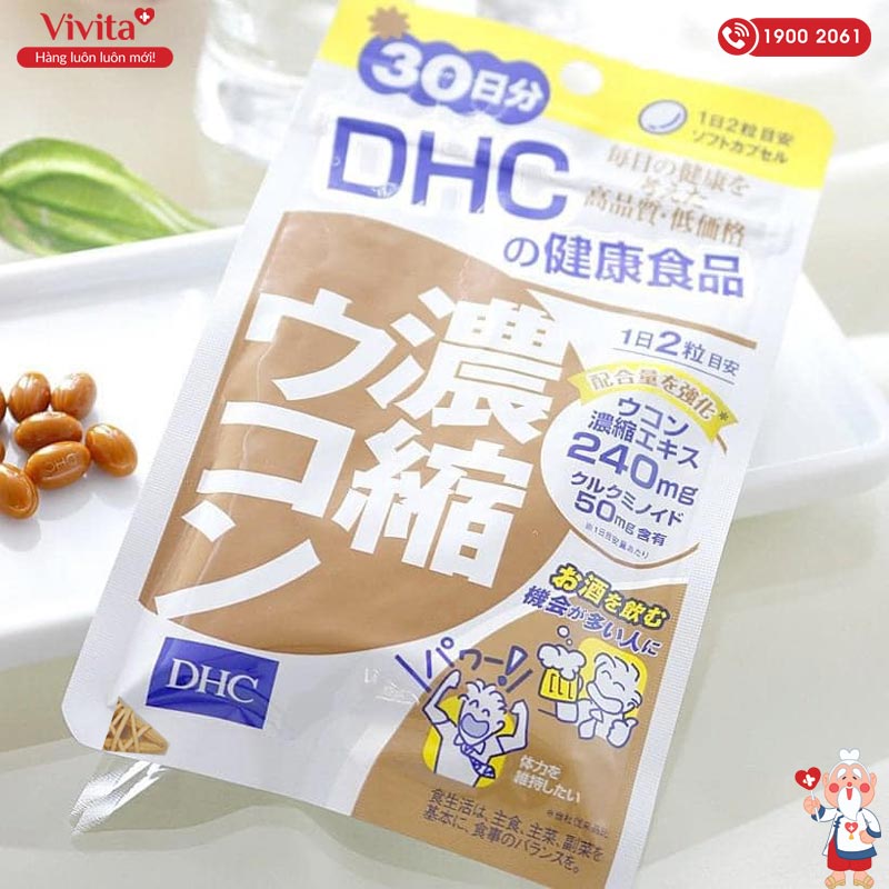 công dụng dhc concentrated turmeric supplement 30 days