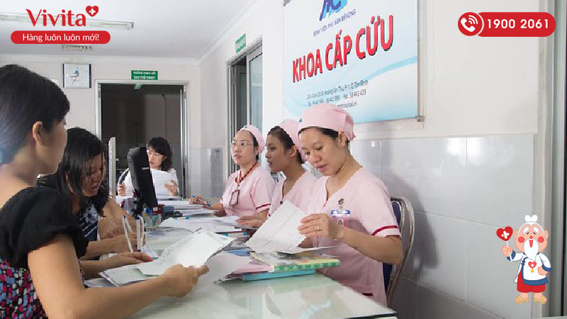 Khoa cấp cứu Phụ sản MêKông