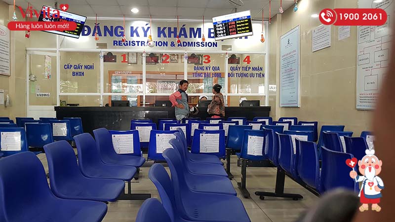 Khu khám bệnh Bệnh Viện Đa Khoa Triều An