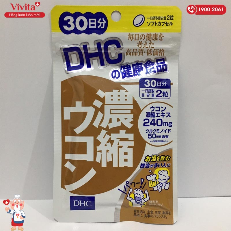 lời khuyên khi sử dụng dhc concentrated turmeric supplement 30 days