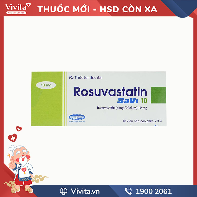 Cách sử dụng và liều lượng của thuốc Rosuvastatin Savi 10mg như thế nào?
