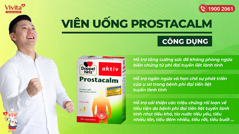 công dụng prostacalm