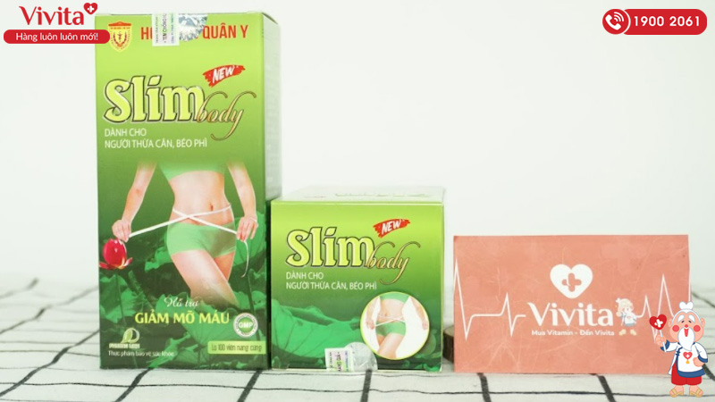 review viên uống giảm cân slim body