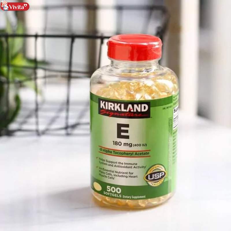 viên uống kirkland vitamin e