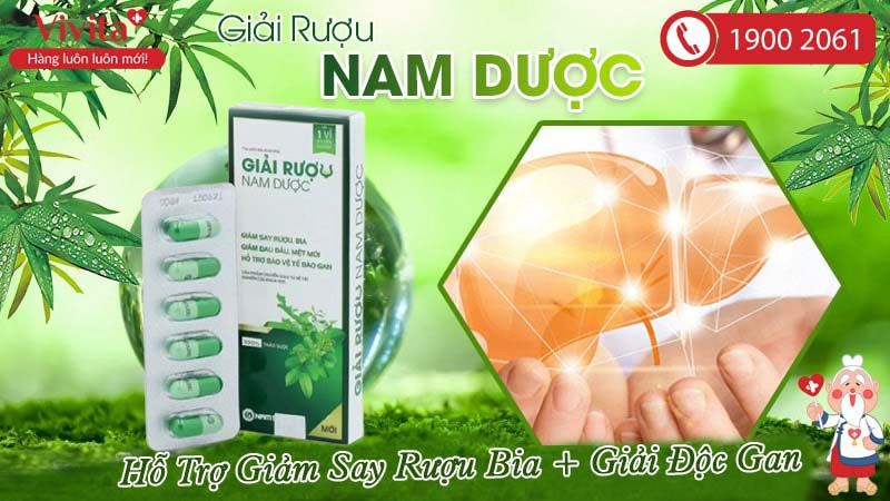 giải rượu nam dược