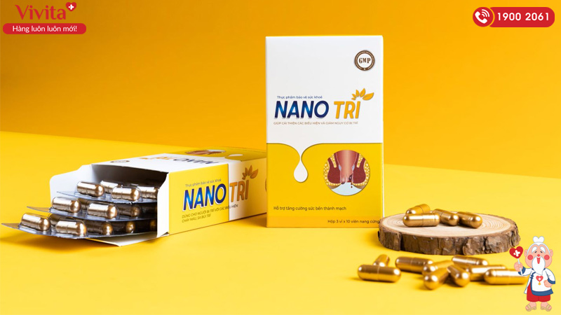 giới thiệu viên uống nano trĩ