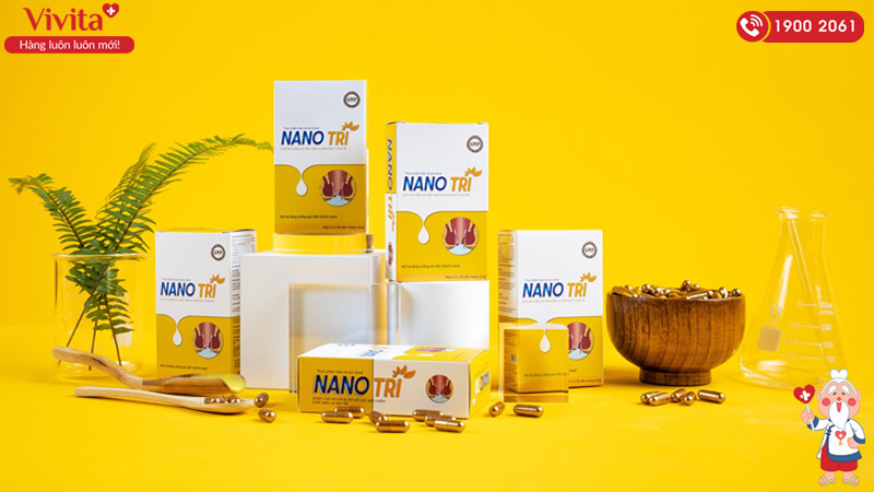 liệu trình sử dụng viên uống nano trĩ