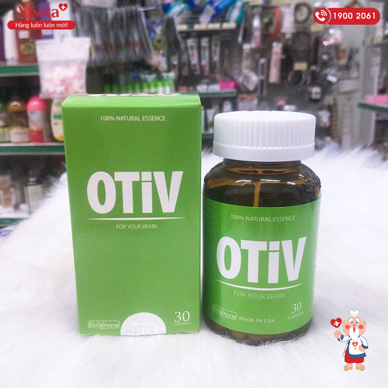 lưu ý khi sử dụng viên uống otiv