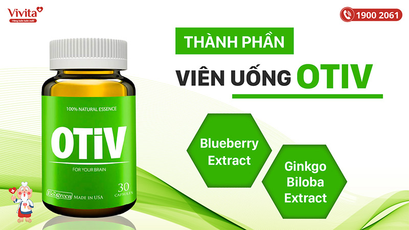 thành phần viên uống otiv