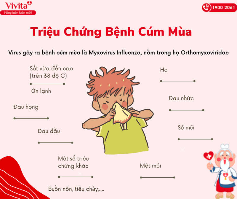 bệnh cúm mùa 3