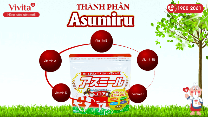 Sữa Asumiru | Giúp Phát Triển Chiều Cao Cho Trẻ