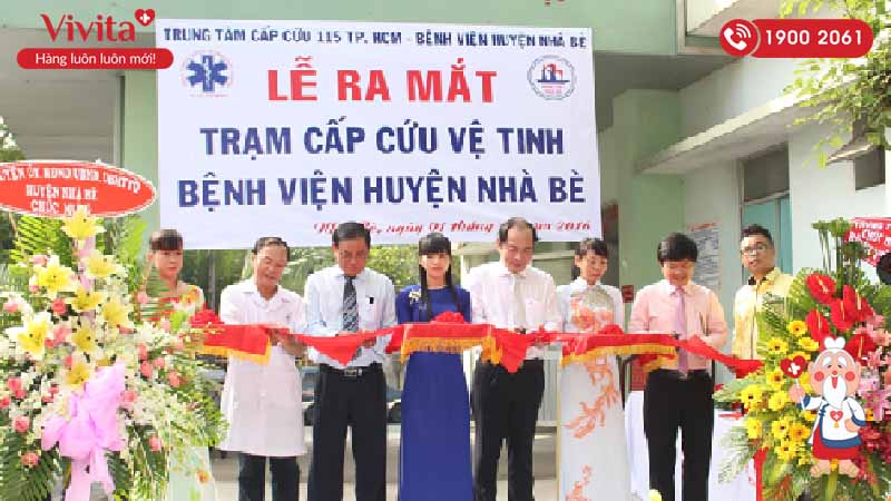 Thành lập Trạm cấp cứu vệ tinh Bệnh viện Huyện Nhà Bè