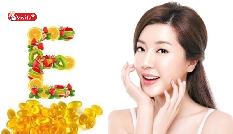 Vitamin E giúp đẹp da, chống lão hóa