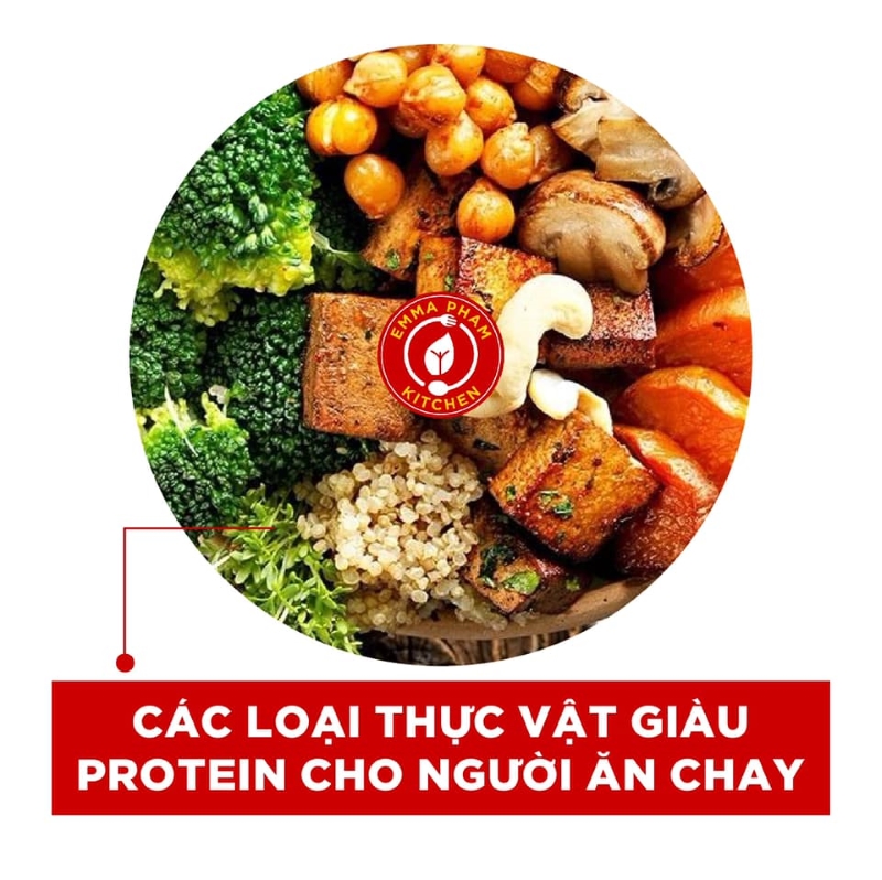 CÁC THỰC PHẨM GIÀU PROTEIN NGƯỜI ĂN CHAY NÊN LỰA CHỌN