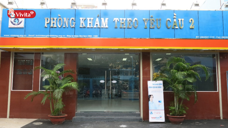 Phòng khám theo yêu cầu 2 - bệnh viện nhi đồng 1