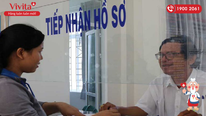 Khu tiếp nhận hồ sơ Trung Tâm Giám định Y Khoa TP.HCM