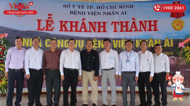 Lễ khánh thành Nhà công vụ tại Bệnh viện Nhân Ái