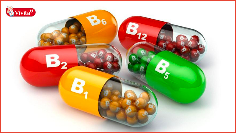 Nhóm vitamin B bao gồm 8 loại chất khác nhau là B1, B2, B3, B5, B6, B7, B9 và B12