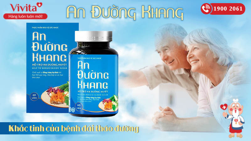 Thực phẩm chức năng hỗ trợ điều trị tiểu đường An Đường khang