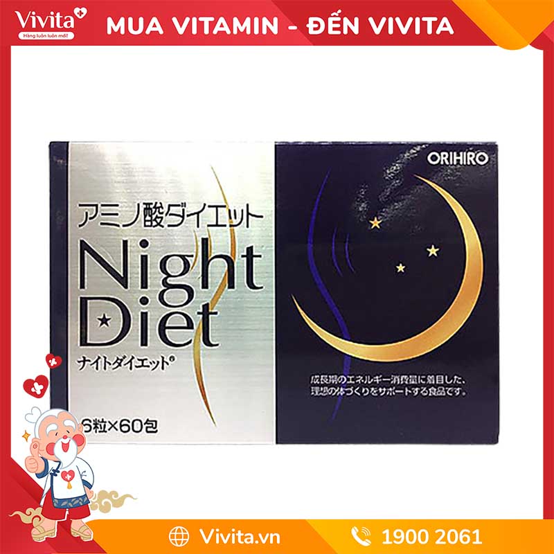 Viên uống giảm cân Nhật Bản Night Diet Orihiro