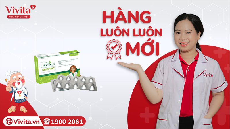 Viên uống phụ khoa Lavima Biotic hiện có mặt ở nhiều nhà thuốc uy tín trong nước, một trong số đó là nhà thuốc Vivita số 58 Trần Quý Cáp, phường 11, quận Bình Thạnh, TP.HCM