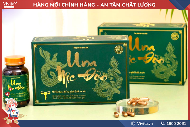 Mỗi viên nang Una Mộc Đơn 650mg sẽ cung cấp cho cơ thể người dùng hàm lượng cao các loại thảo dược tự nhiên