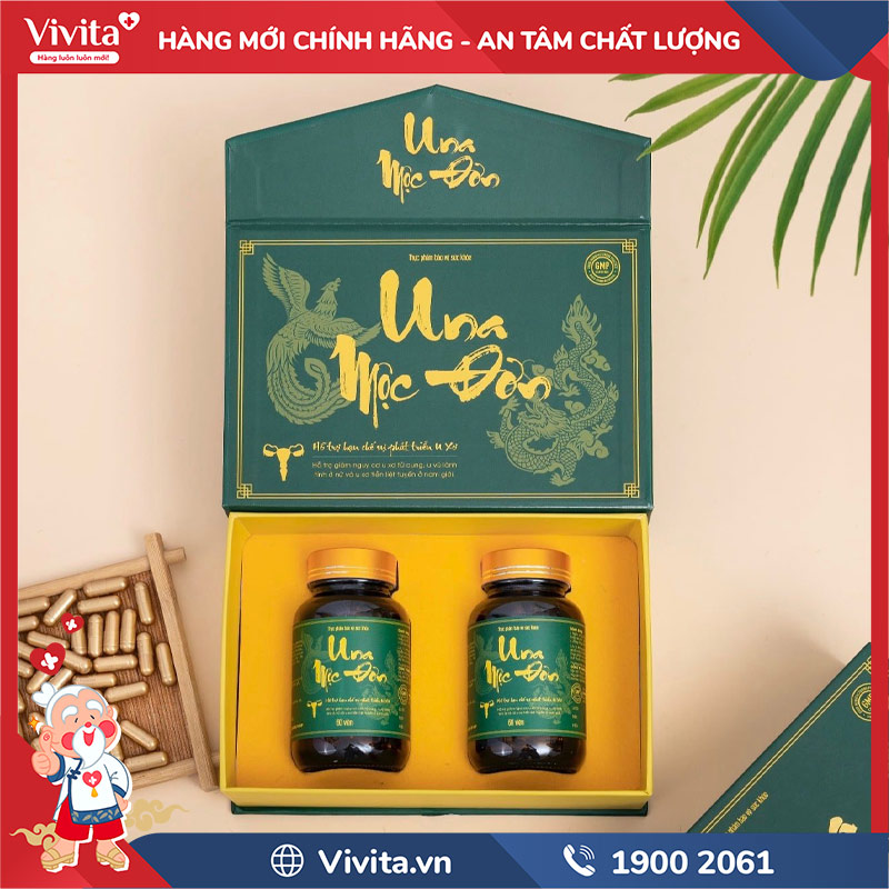 Una Mộc Đơn là sản phẩm có chất lượng tốt và dễ sử dụng dành cho người đang bị u lành tính, chưa cần phẫu thuật và chưa bị chuyển biến xấu qua ác tính