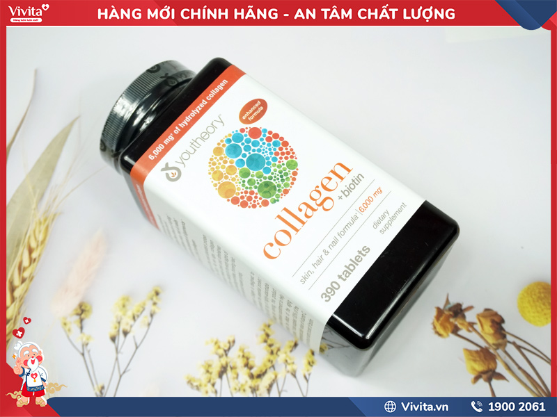 cách dùng collagen youtheory type 1 2 & 3