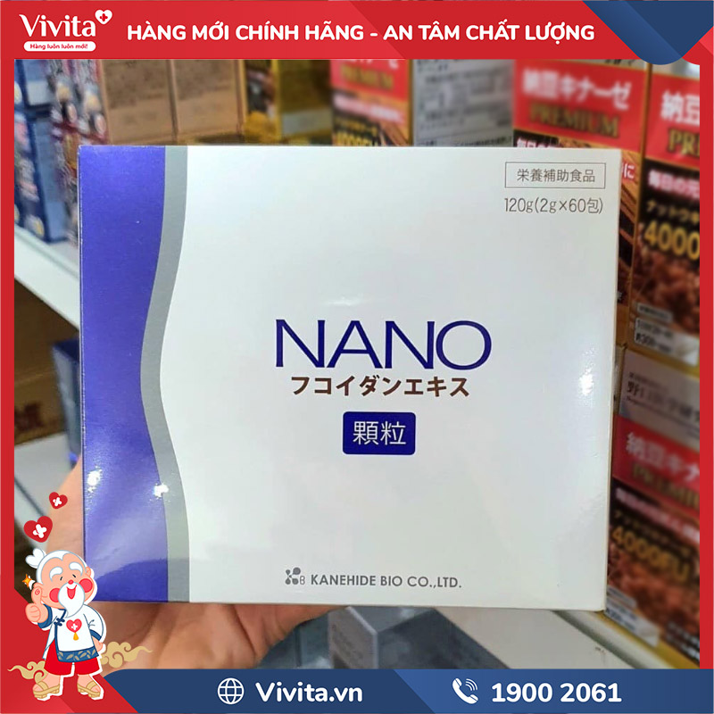 đối tượng sử dụng nano fucoidan extract granule