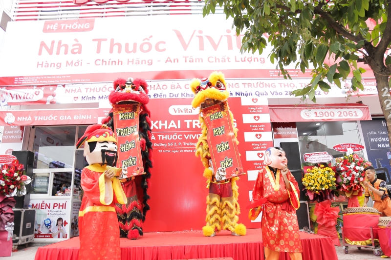 khai trương nhà thuốc vivita số 02