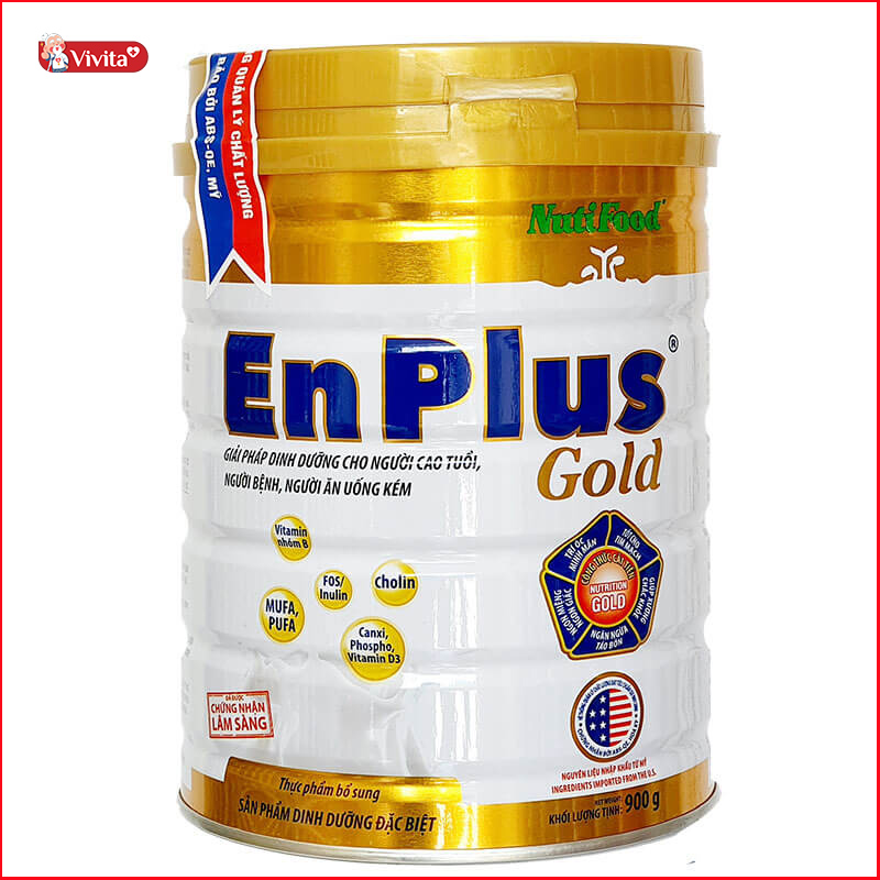 Sữa Enplus Gold của Nutifood bổ sung canxi cho người trên 50 tuổi