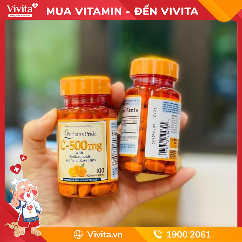 Viên uống Bổ Sung Vitamin C Puritan's