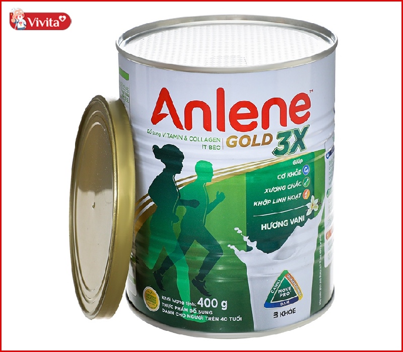 Sữa Anlene Gold 3x